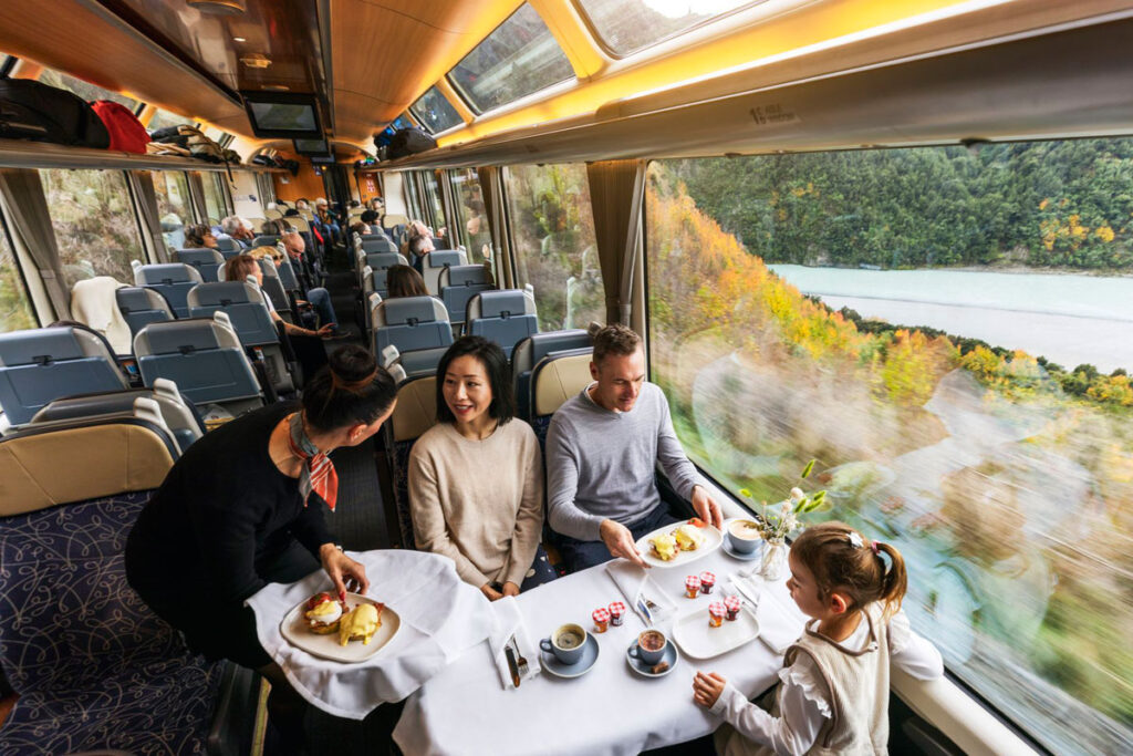 Tranz Alpine Scenic Train Christchurch to Greymouth